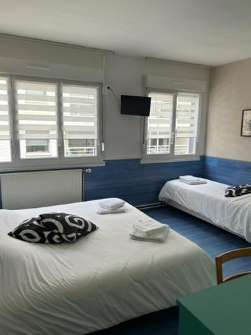 Hote De La Plage Dunkirk Eksteriør billede